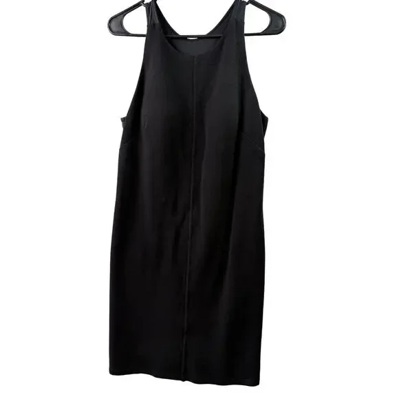 Athleta Whirlwind Tank Dress – Built-In Bra – Black – Size M - Picture 1 of 6